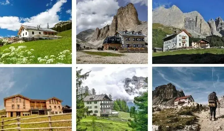 Hébergement La Grande traversée des Dolomites, de Vérone à Venise
