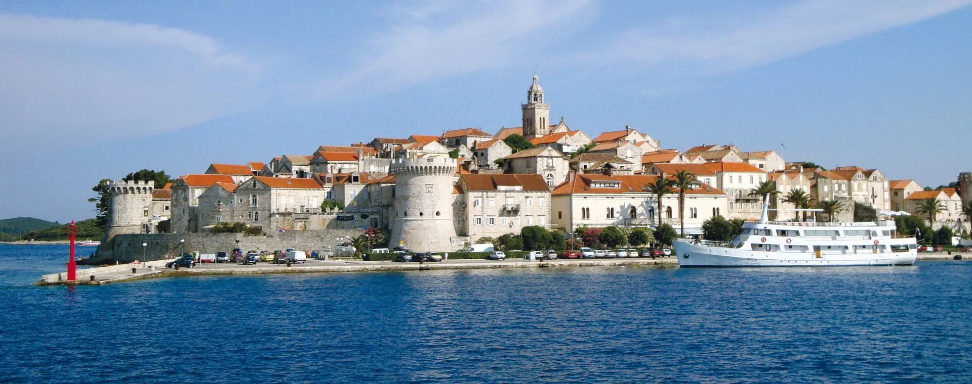 Vue aérienne de Dubrovnik - Dalmatie - Croatie