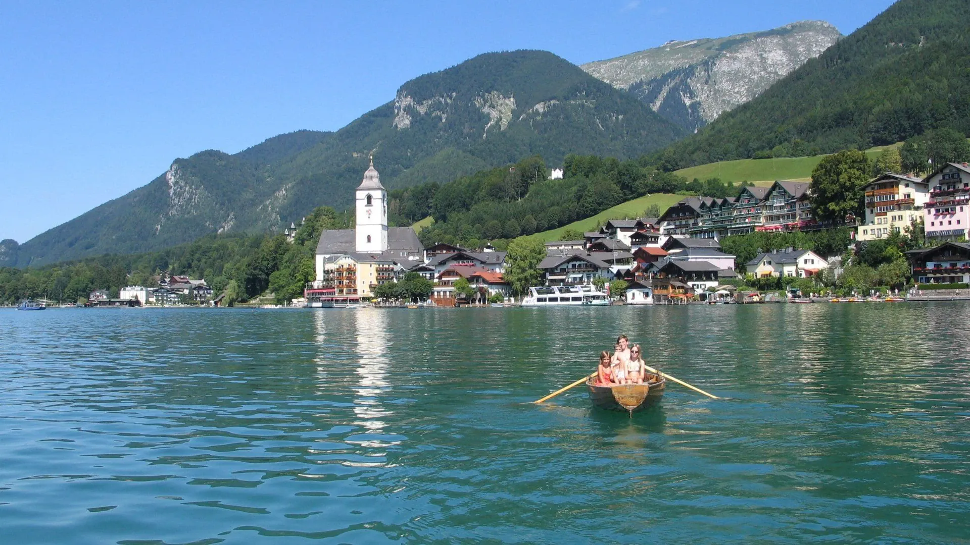 Village au bord du lac - Salzkammergut - Autriche