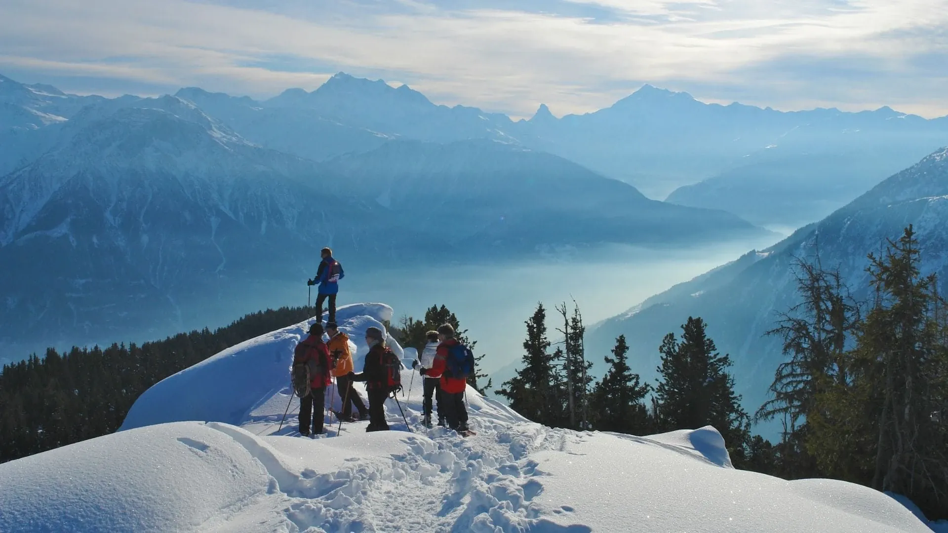 Glacier d'Aletsch en hiver - Valais - Suisse © Oriane Tempe