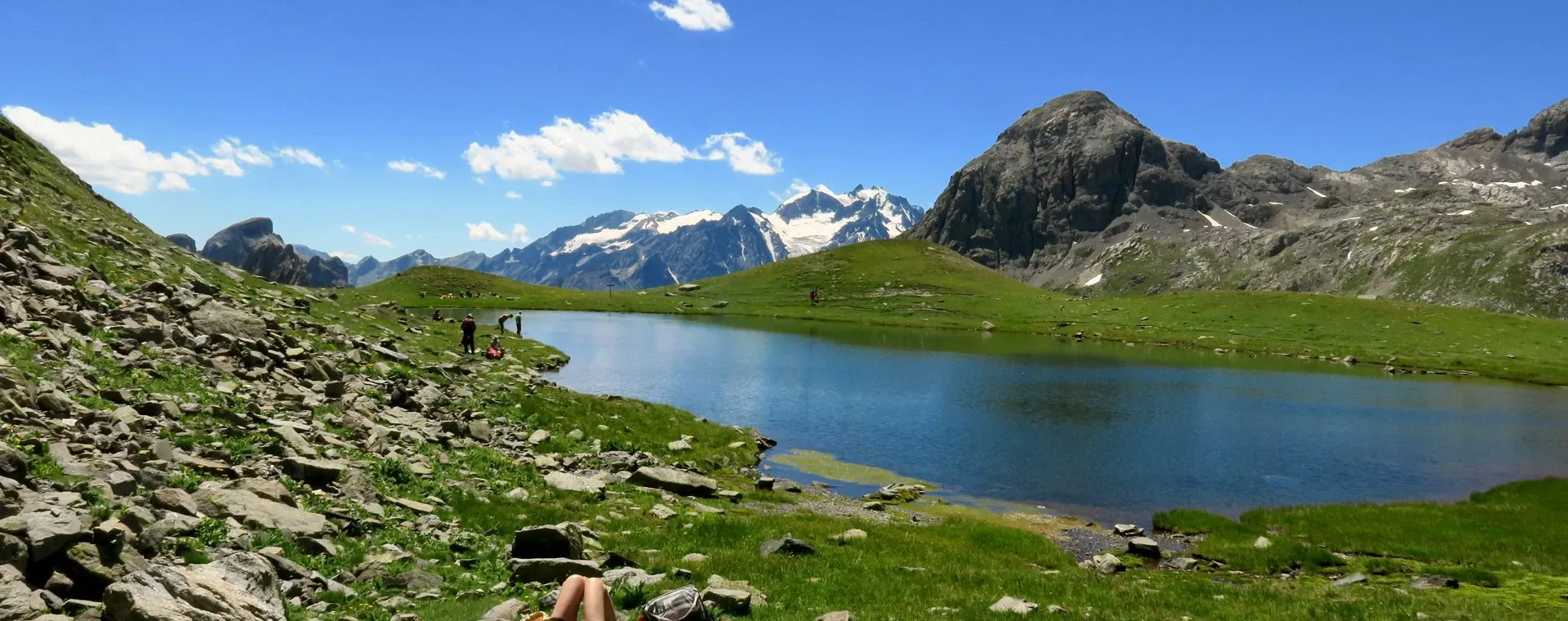 Paysage alpin sur le Tour des Géants - Italie © Laurent Comte