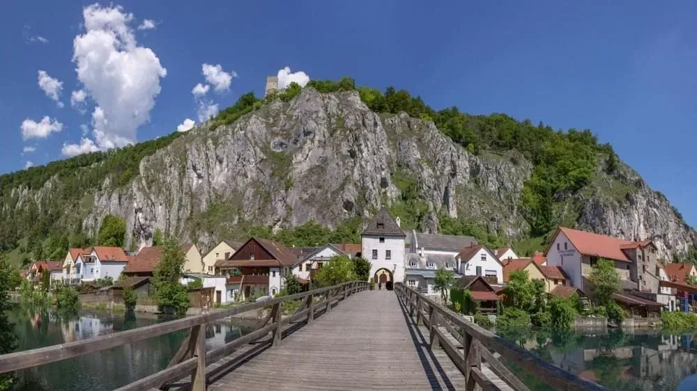 Vallée de l'Altmühl près d'Ansbach - Bavière - Allemagne
