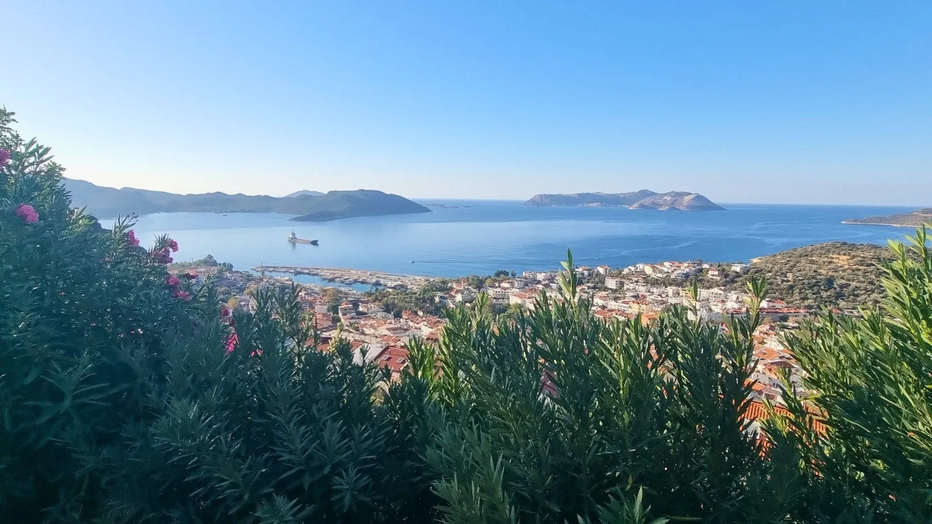 Port d'Antalya avec bateaux traditionnels - Turquie