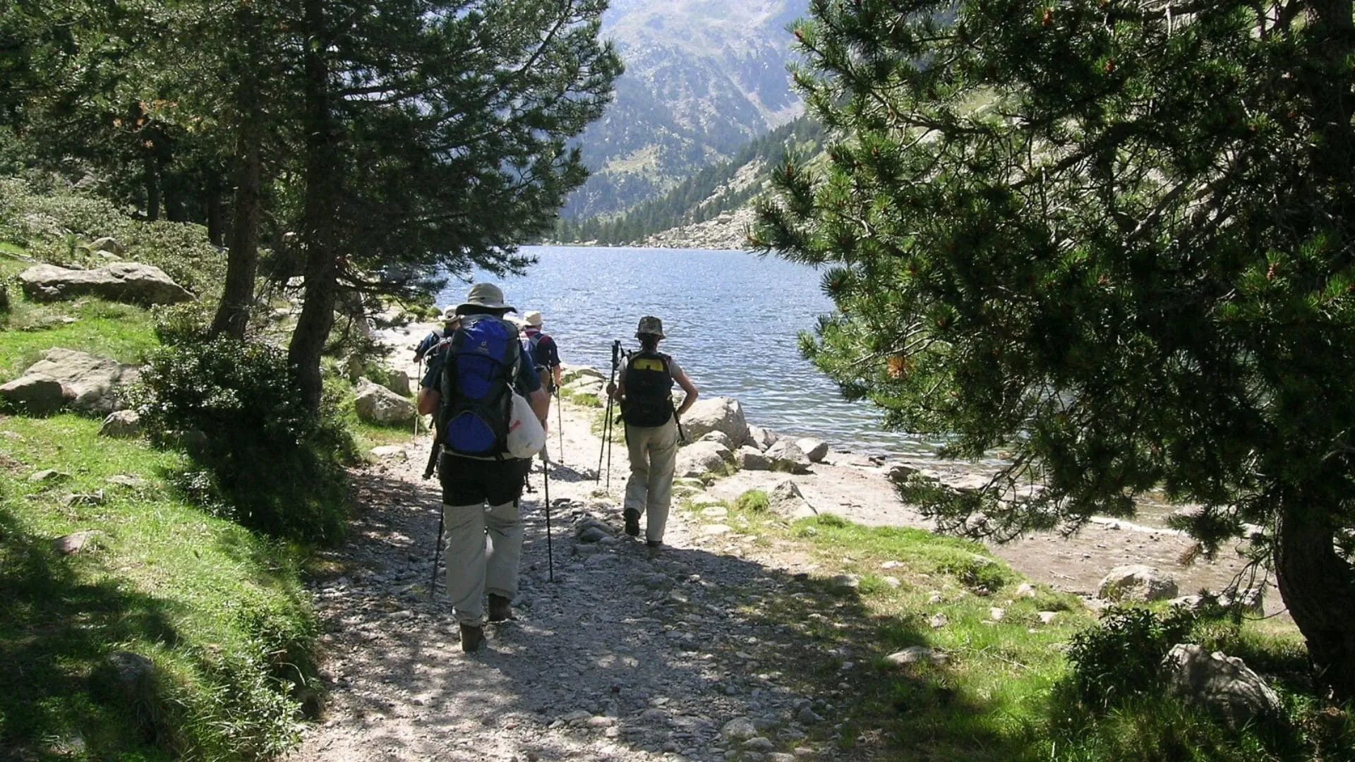Arrivée au refuge Maria Blanc - Encantats - Espagne