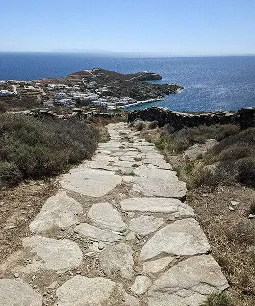 Arrivée à Saint-Privat-d'Allier - Chemin de Compostelle - France