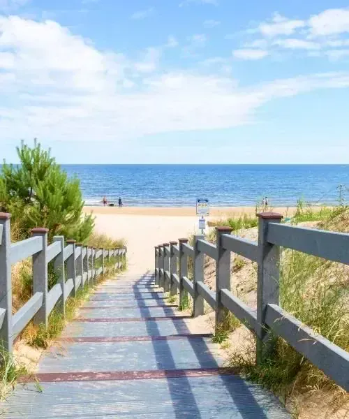 Station balnéaire de Bansin sur l'île d'Usedom - Allemagne
