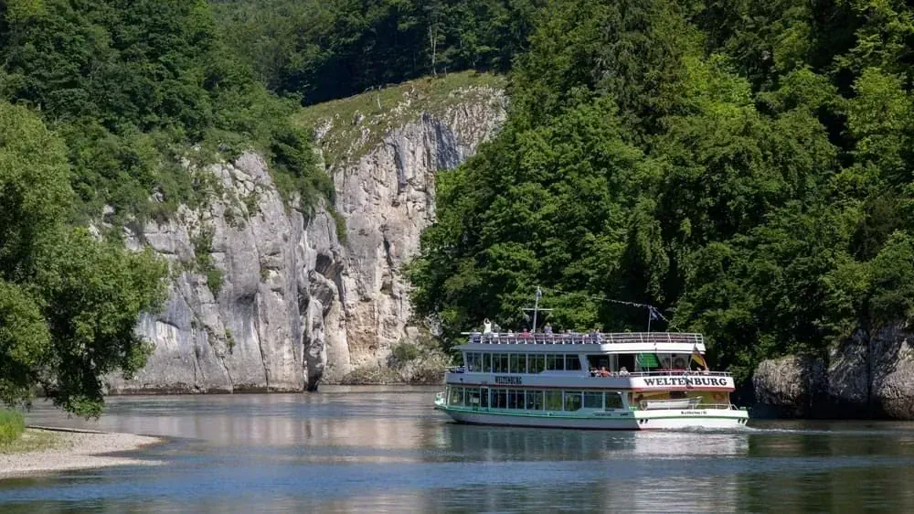 Bateau Sur Le Danube A Weltenburg C Radweg Reisen - Allemagne