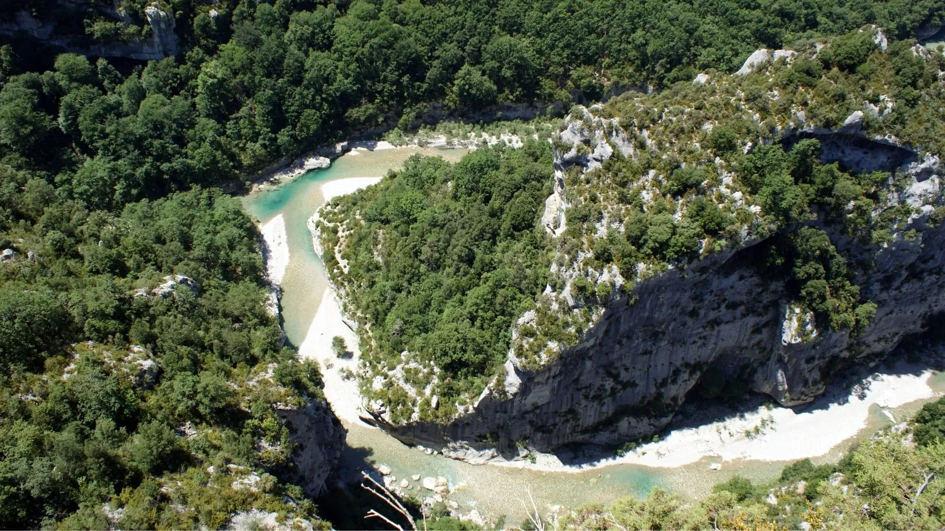 Boucle Dans Les Gorges Du Verdon - France