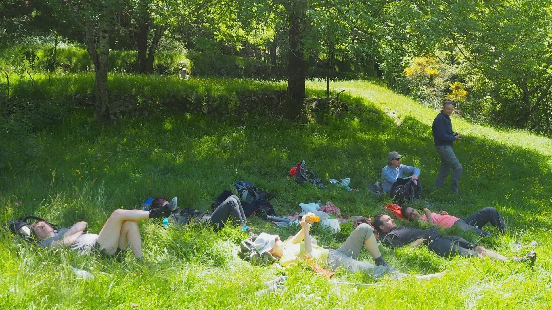 Pause au refuge - Tour du Mont-Blanc - France