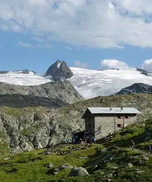 Refuge Brogles dans les Dolomites - Italie