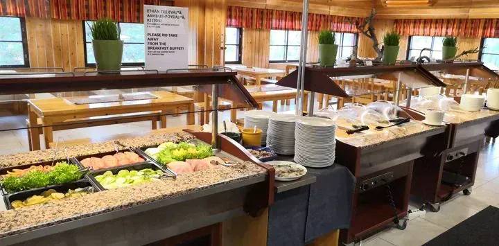 Buffet du centre nordique de Kiilopää