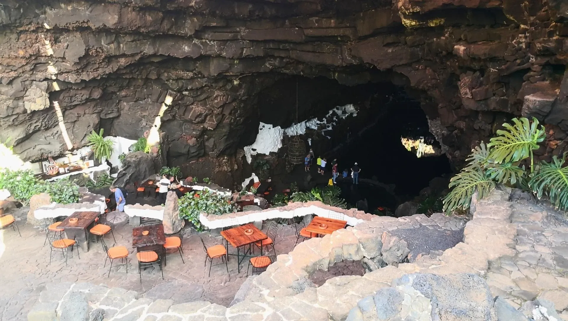 Cafe A La Cueva De Los Verdes A Haria Lanzarote C David Praire - Espagne © David Praire