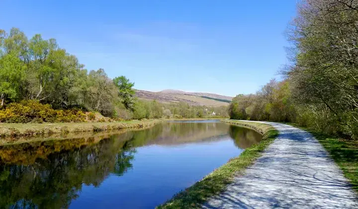 Canal Calédonien près de Torcastle - Great Glen Way - Écosse