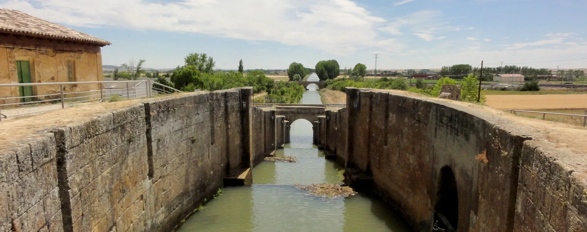 Canal Castille Fromista Camino Frances - Espagne