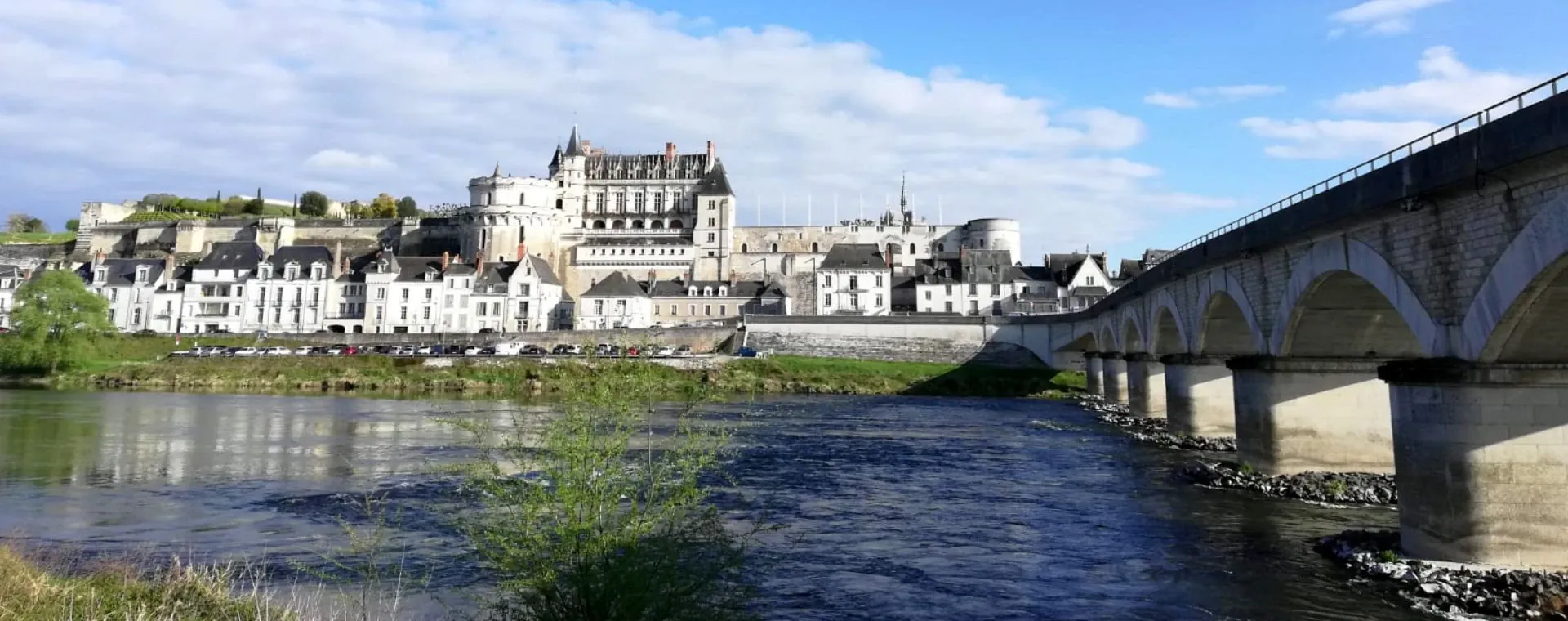 Chateau Amboise Surplombe Loire - France