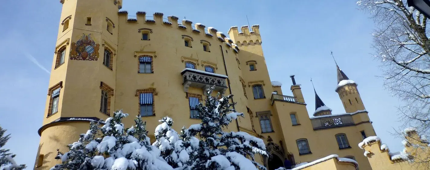 Chateau Hohenschwangau Hiver Min - Allemagne