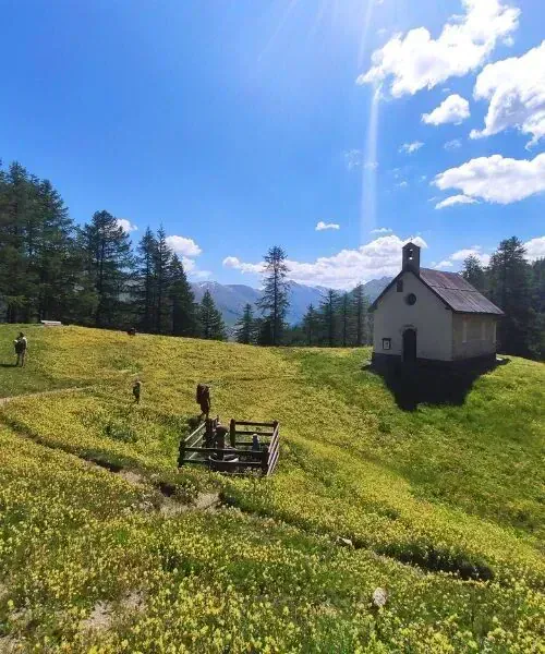 Chapelle Saint Simon Sur Les Hauteurs De Molines En - Queyras