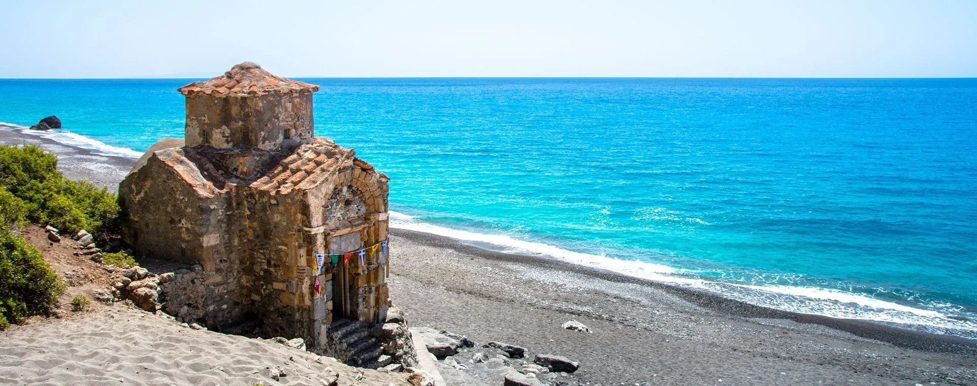 Chapelle Byzantine Agios Pavlos Crete Grece - Crète - Grèce