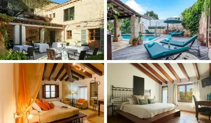 Hotel de charme avec piscine et chambres rustiques - Majorque Espagne