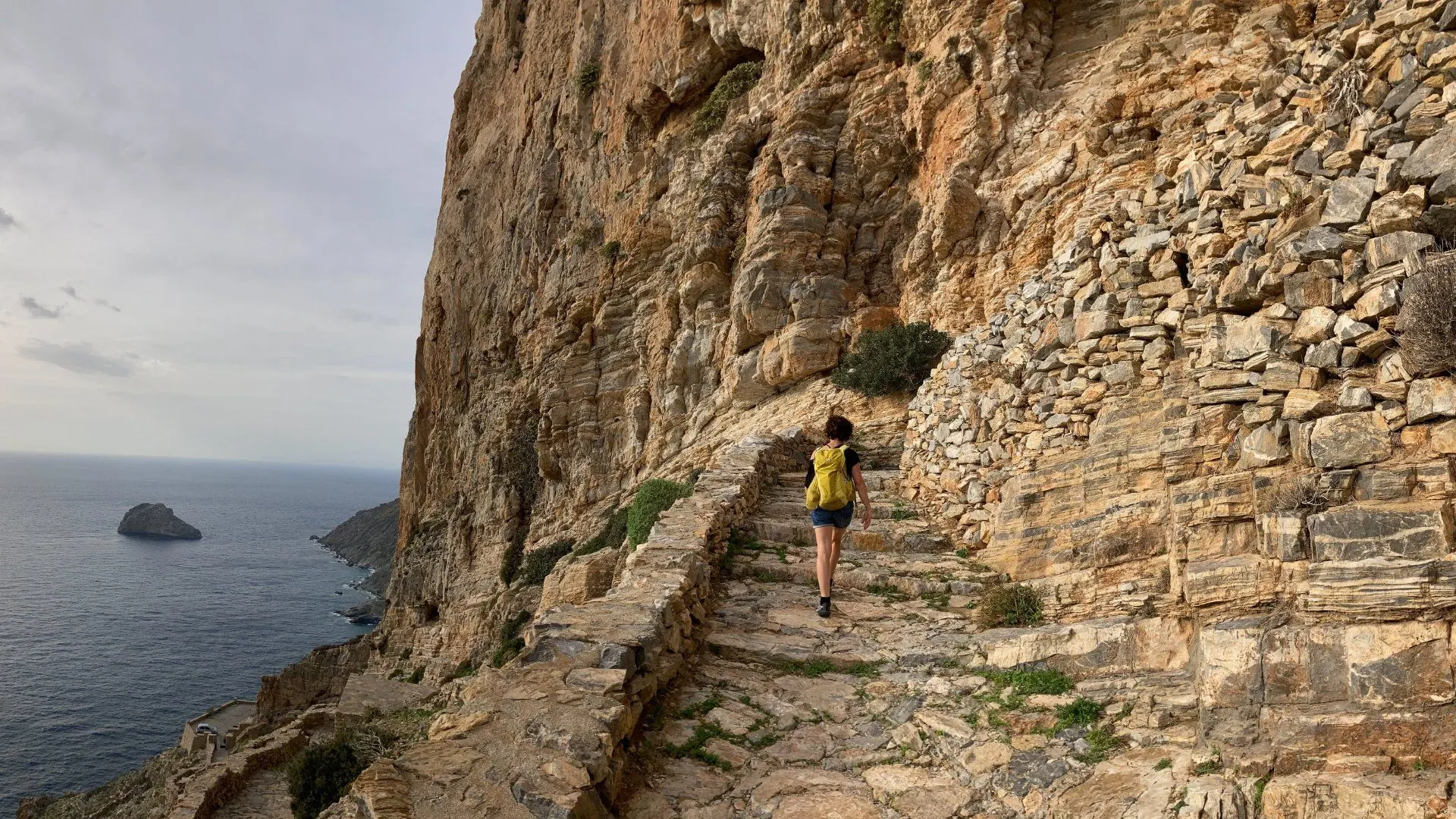 Village de Chora sur l'île de Serifos - Cyclades - Grèce