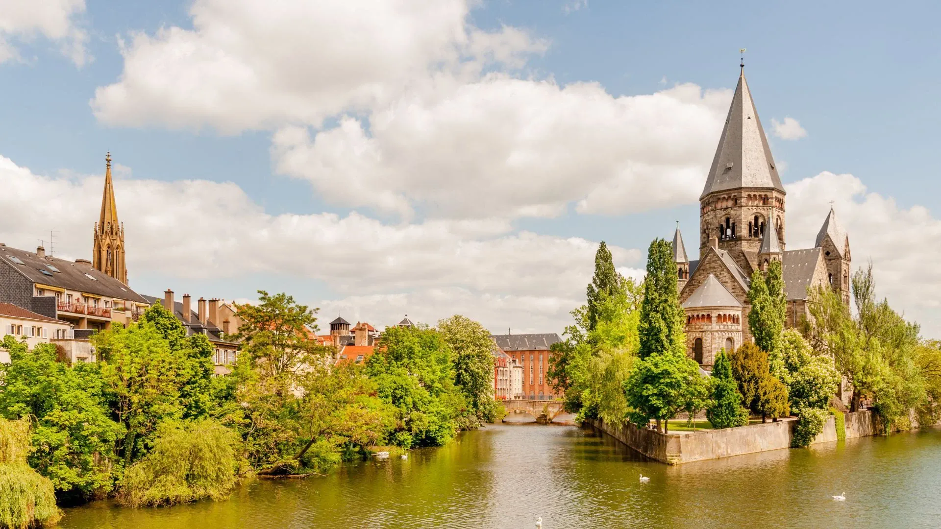 Ville de Meissen sur l'Elbe - Saxe - Allemagne
