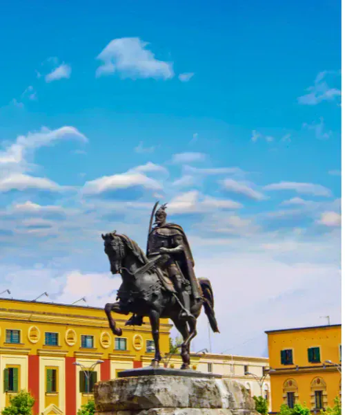 Ville de Tirana - Albanie