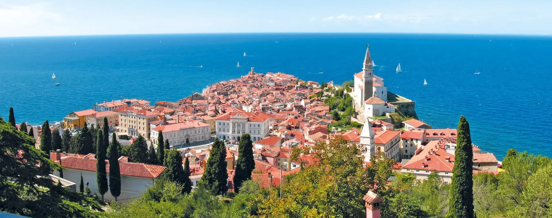 Ville Slovene Piran - Italie