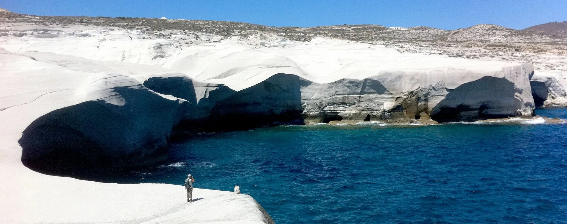 Falaises Sarakiniko Ile Milos Cyclades - Cyclades - Grèce