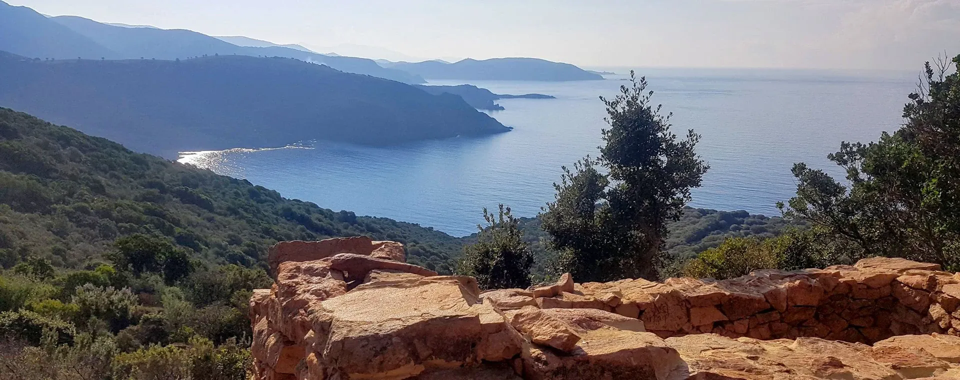 Cote Ouest Corse Depuis Capu Rossu - Corse - France