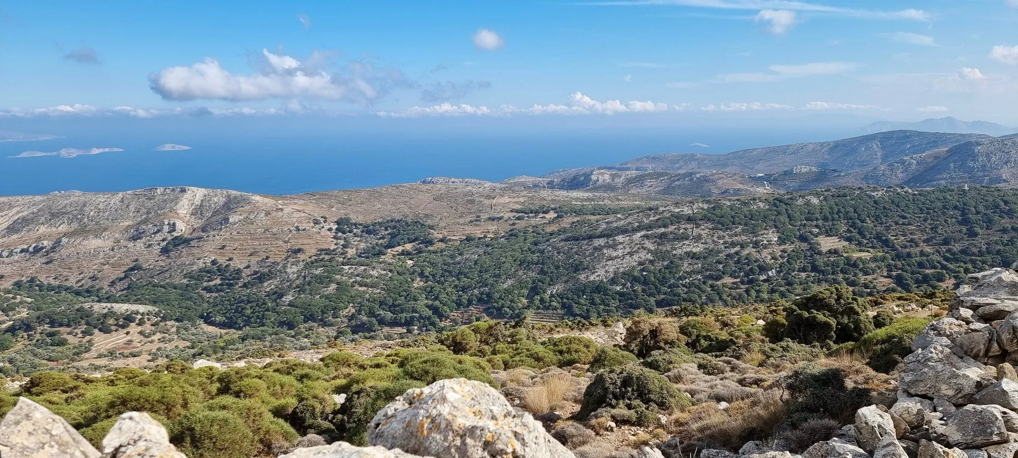 Paysage côtier des Cyclades - Naxos - Grèce