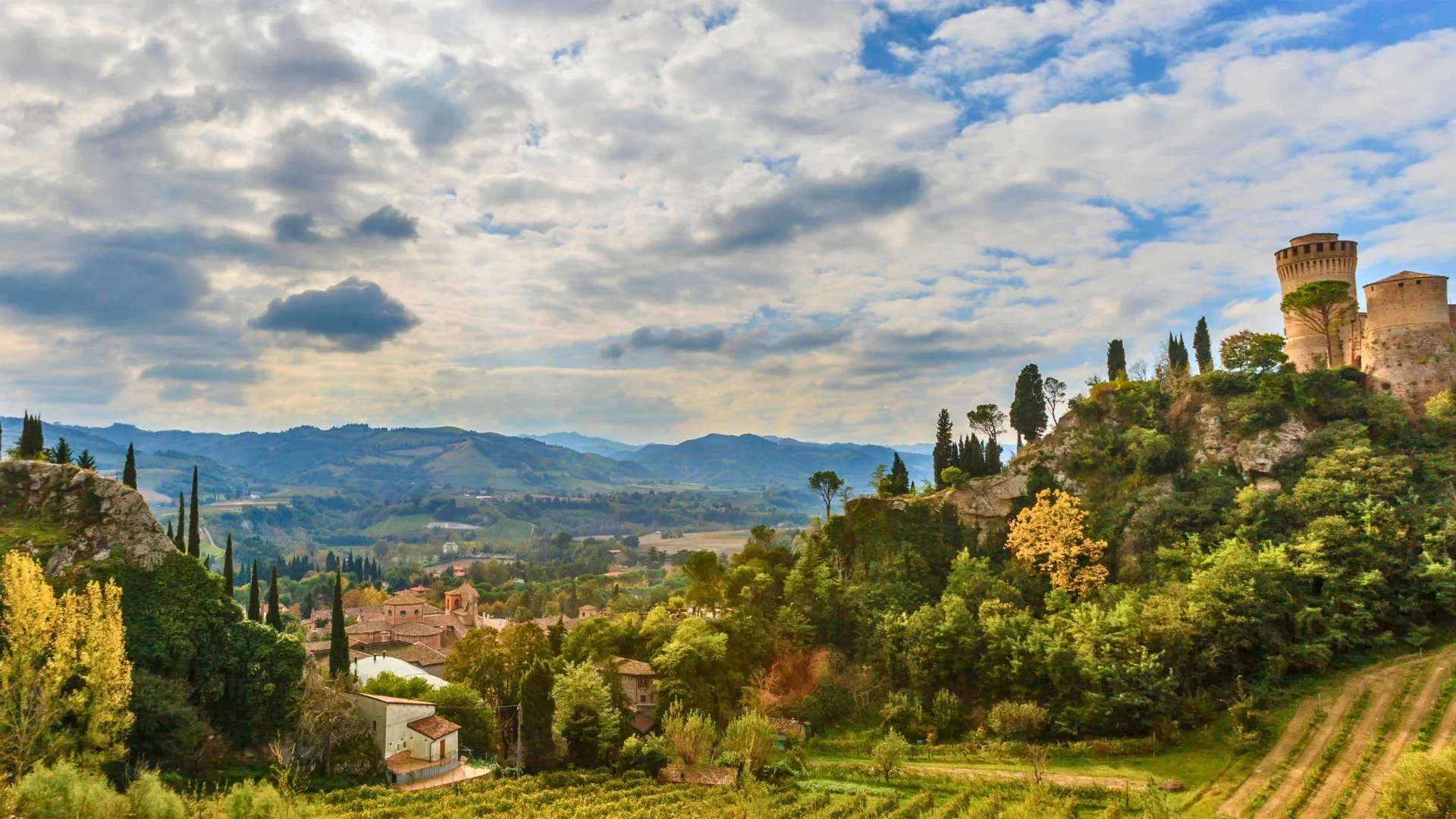 Panorama côtier à vélo - Côte arctique - Norvège