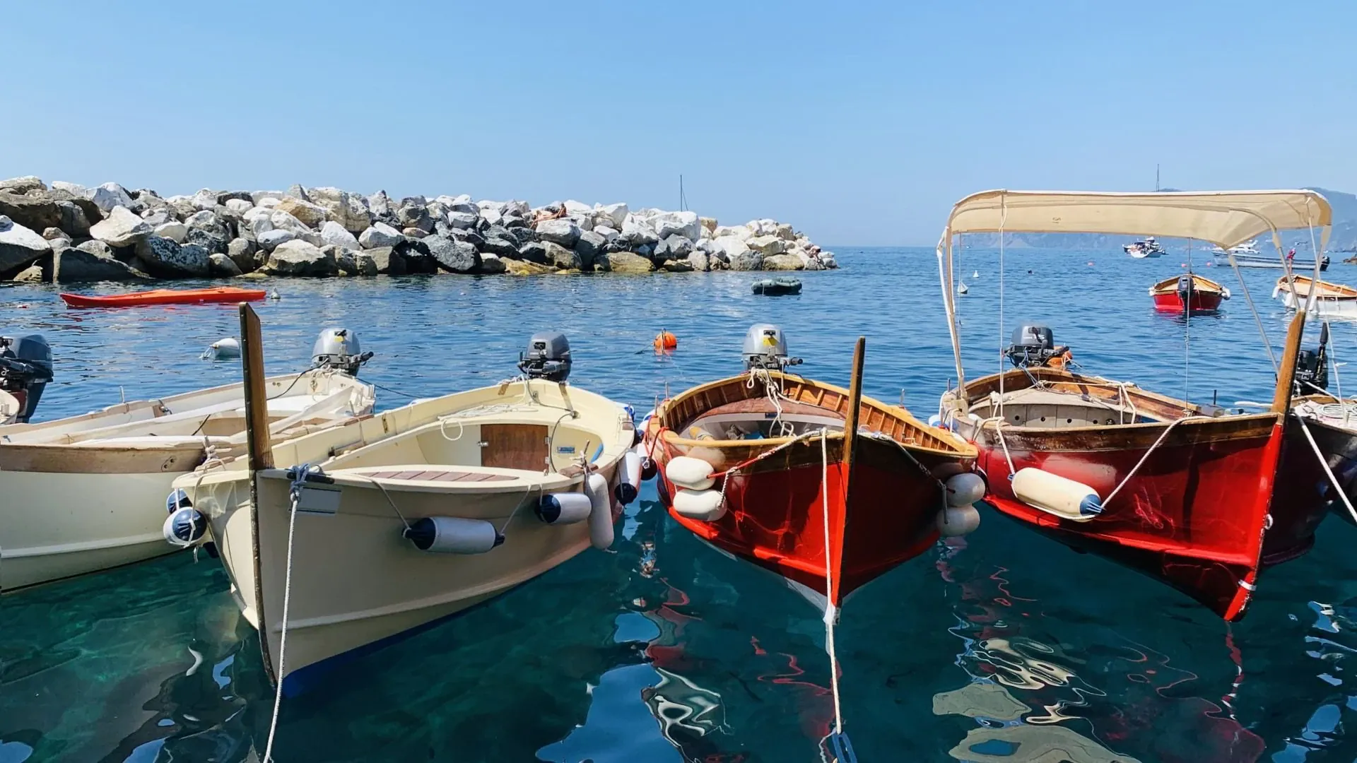 Maisons colorees de Riomaggiore - Cinque Terre - Italie