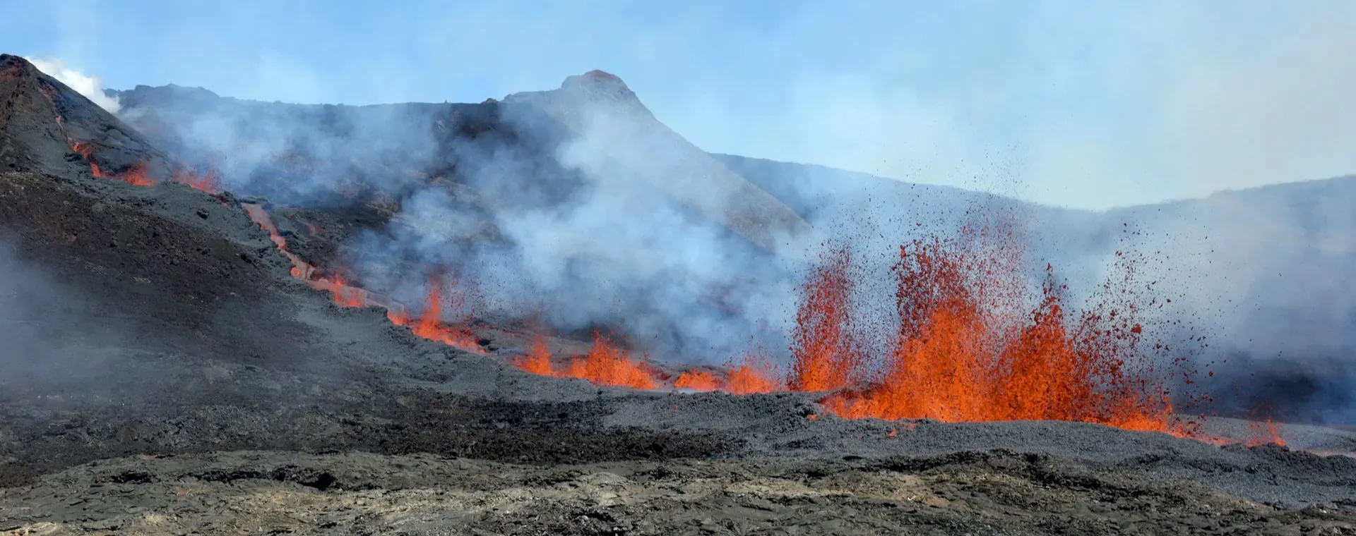 Coulee Lave Piton Fournaise - Île de la Réunion
