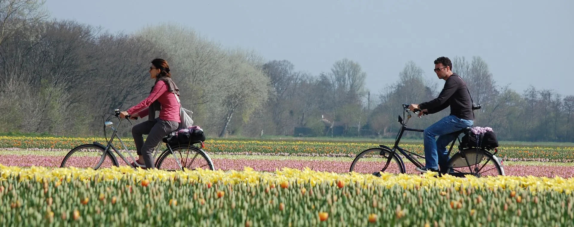 Couple Cyclistes Pays Bas - Pays-Bas