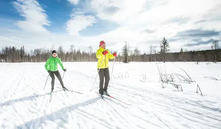 Ski de fond à Levi - Laponie - Finlande - cross-country-skiing-in-levi-lapland-finland-6