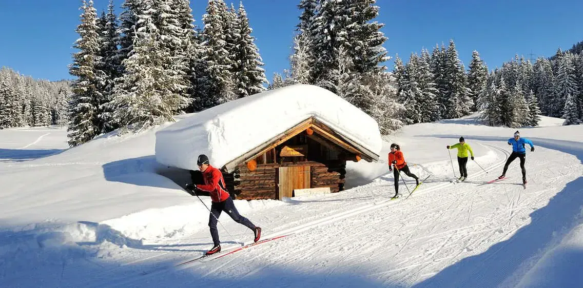 Ski de fond sur le plateau d Autrans - Vercors - France