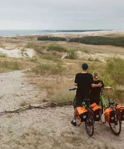 Traversée du lagon de Courlande - Lituanie