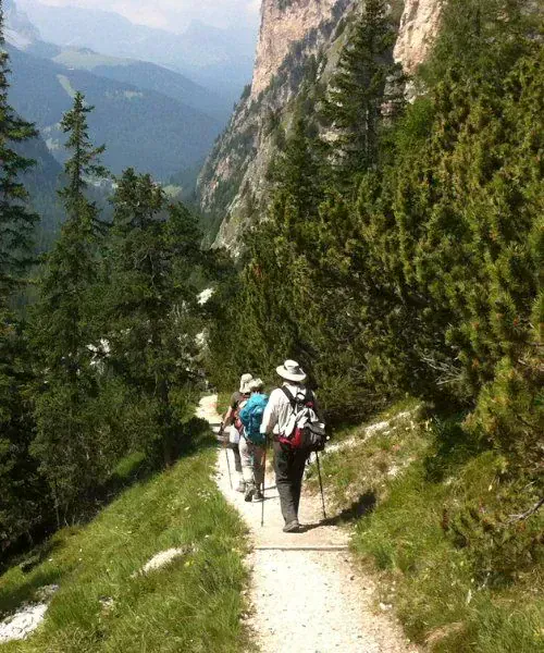 Traversée du massif de Sennes - Dolomites - Italie
