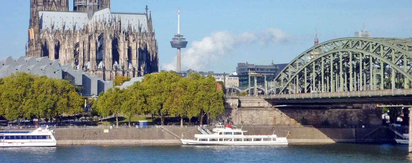 Velo le long du Rhin - Vallee du Rhin - Allemagne