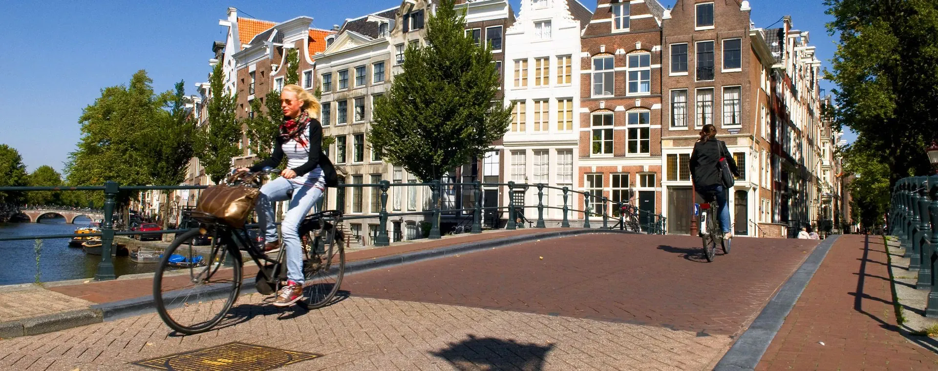 Cyclistes Ville Amsterdam Pays Bas - Pays-Bas