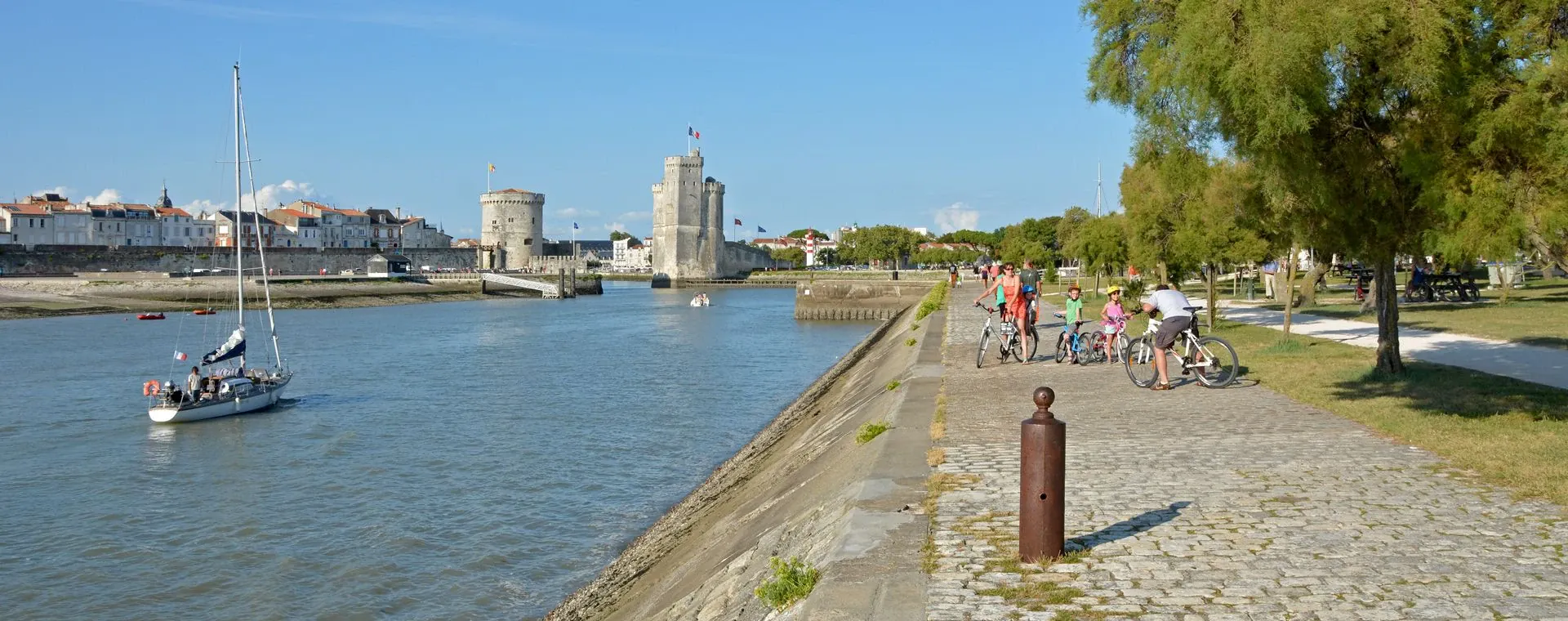 Cyclistes La Rochelle - France