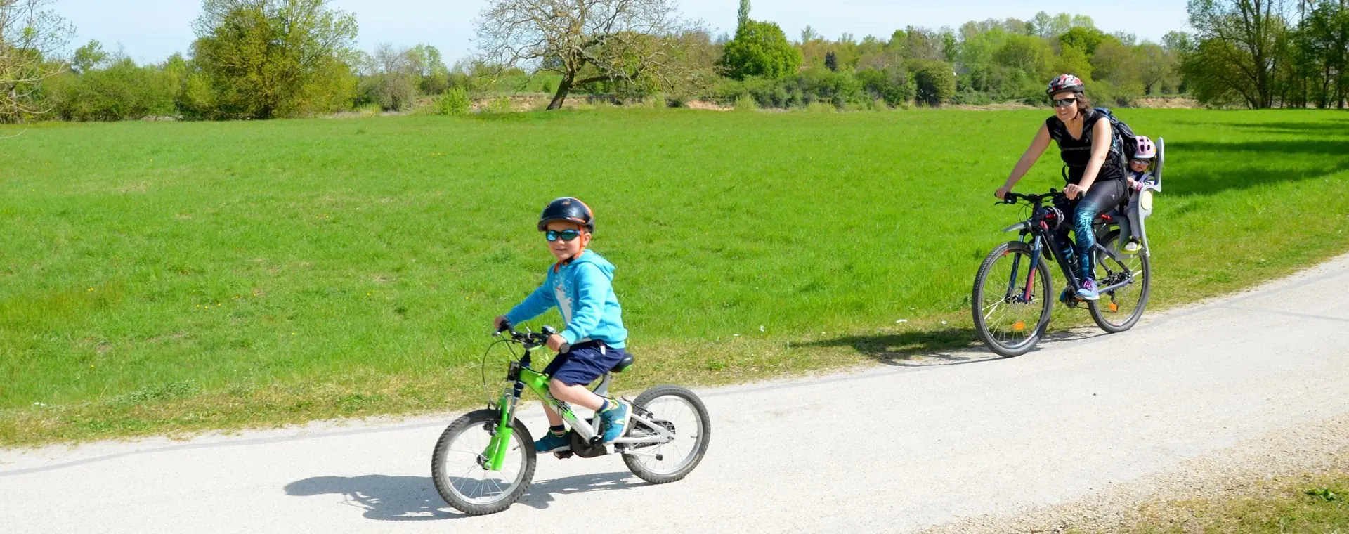 Cyclotourisme Famille Loire Velo Tours Langeais - France