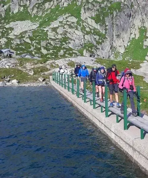 Départ du refuge des 7 Laux - Belledonne - France © Raymond Chabanier