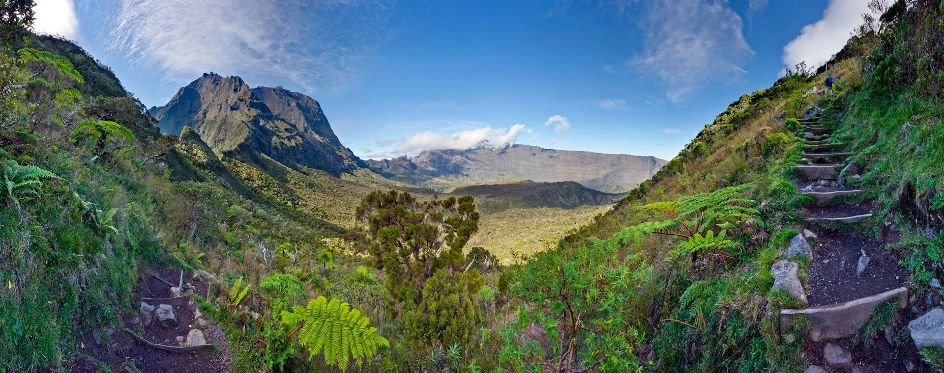 Descente Plaine Tamarins Cirque Mafate - Île de la Réunion