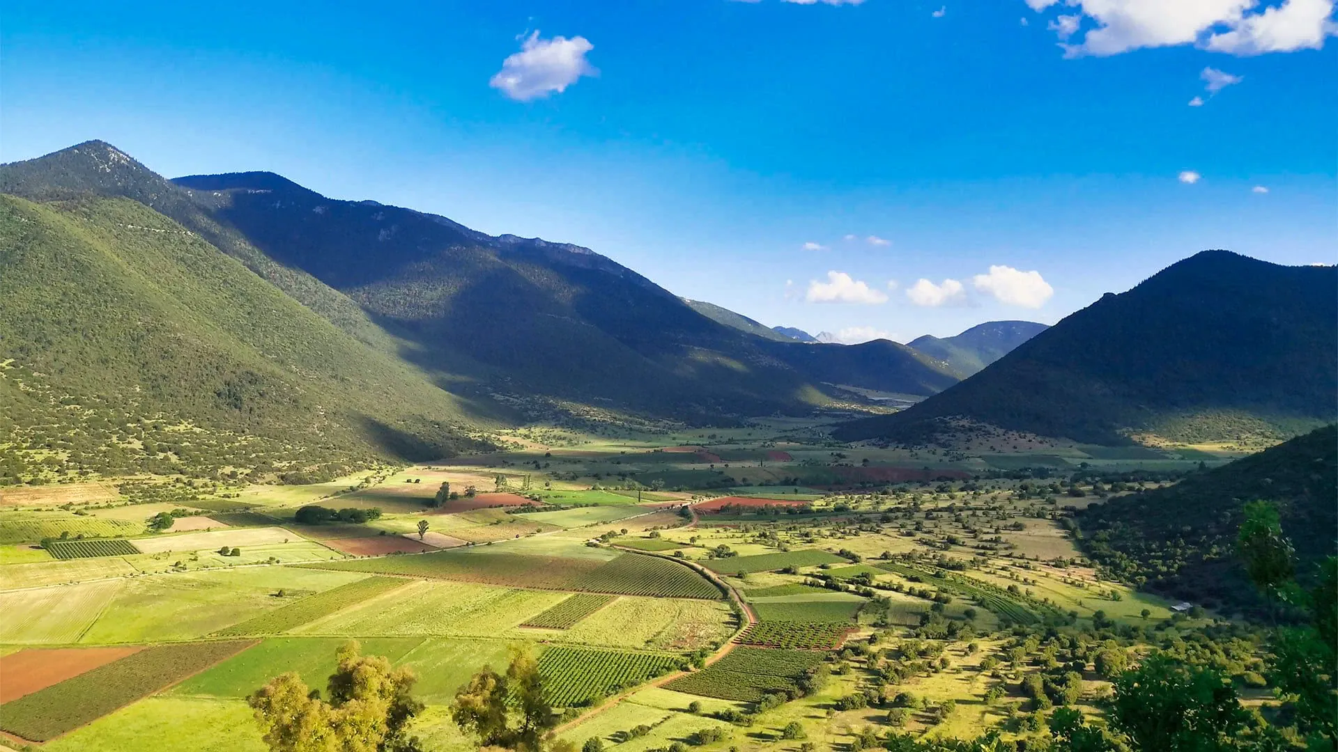 Dimitsana Vue Sur La Plaine C Nicolas Saenger - Grèce © Nicolas Saenger