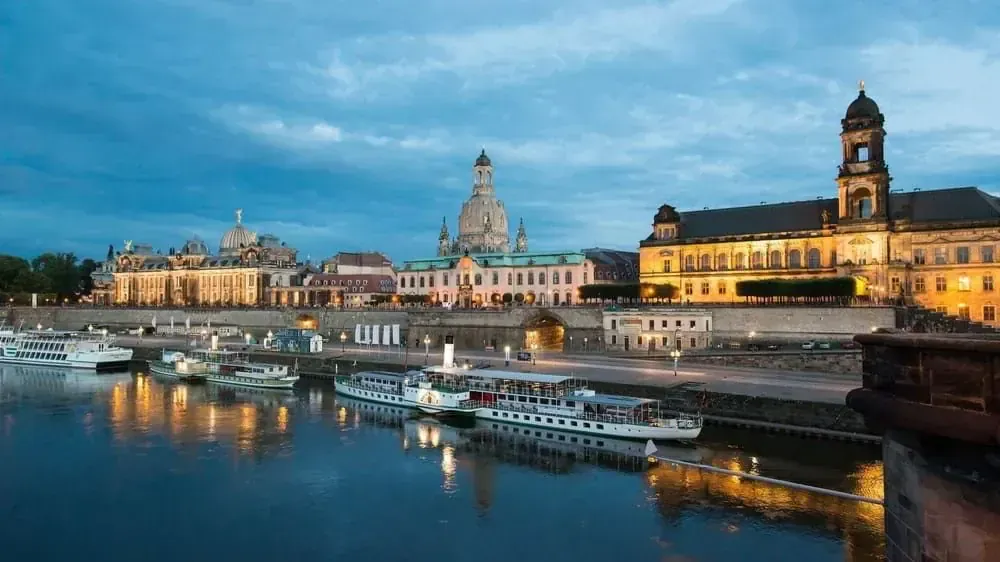 Dresde De Nuit C Pixabay - Tchéquie