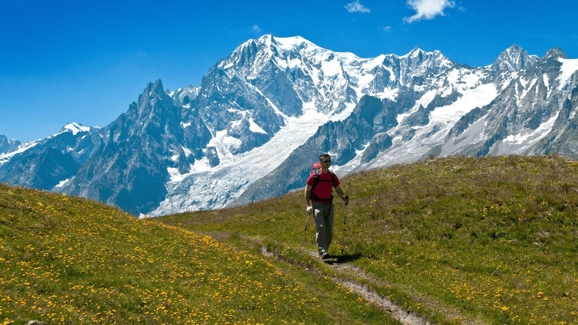 En Montent En Direction De La Tete Bernada - France