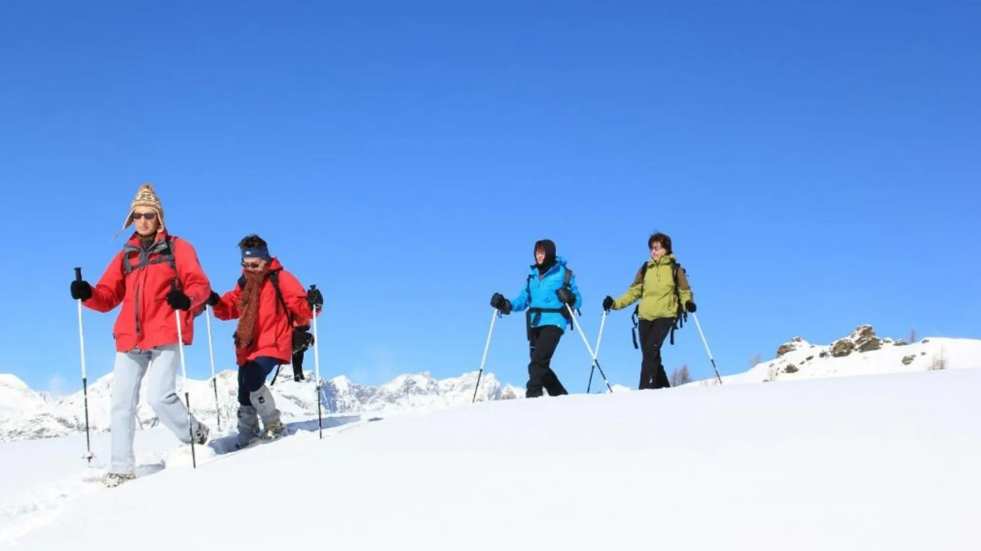 Randonneuse sur le Tour du Queyras - Alpes - France