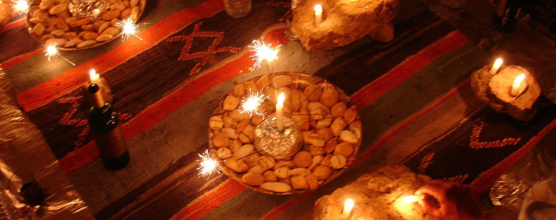 Randonnee festive dans le Luberon - Provence - France