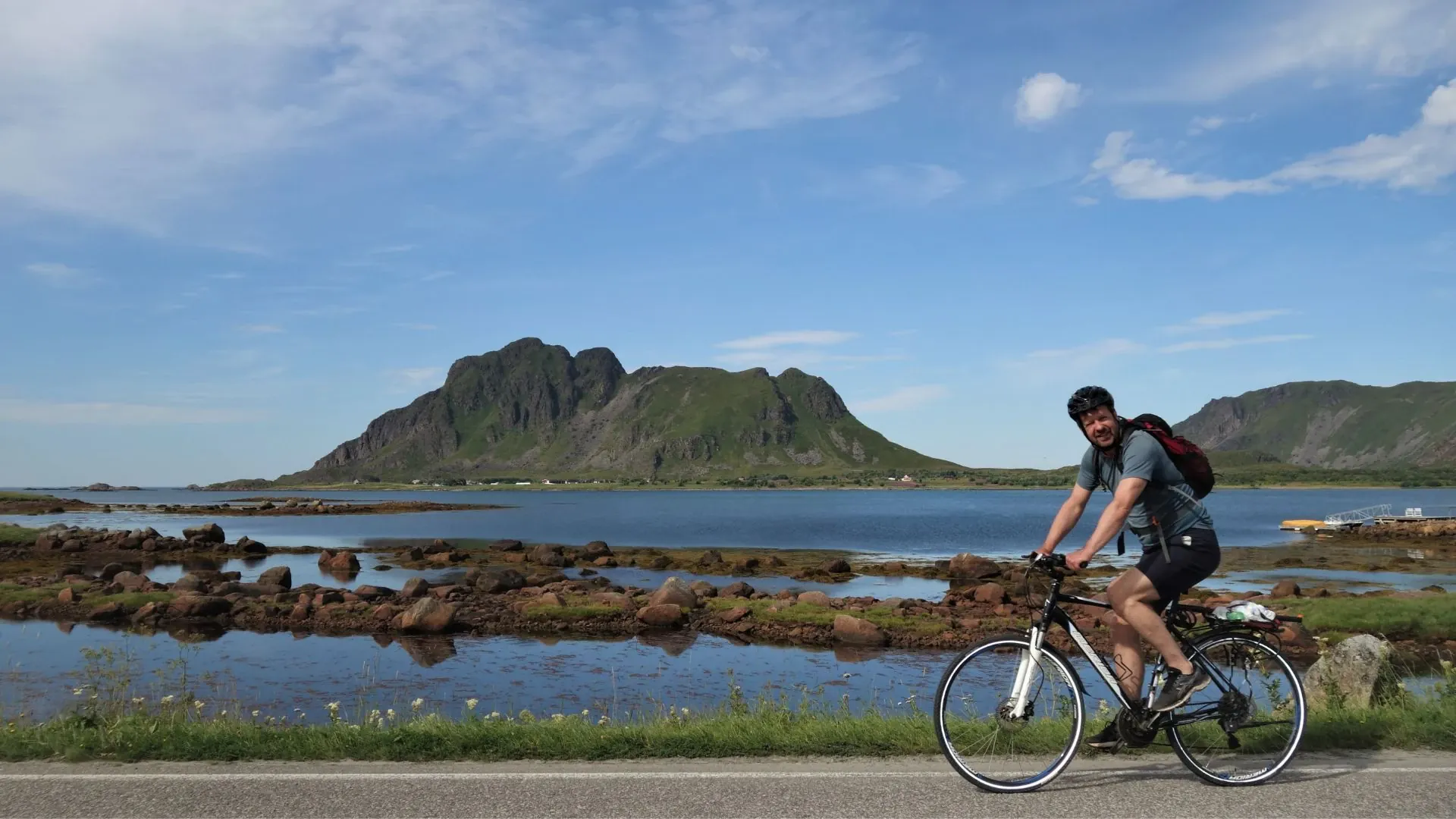 Fjord et montagnes à vélo - Côte arctique - Norvège